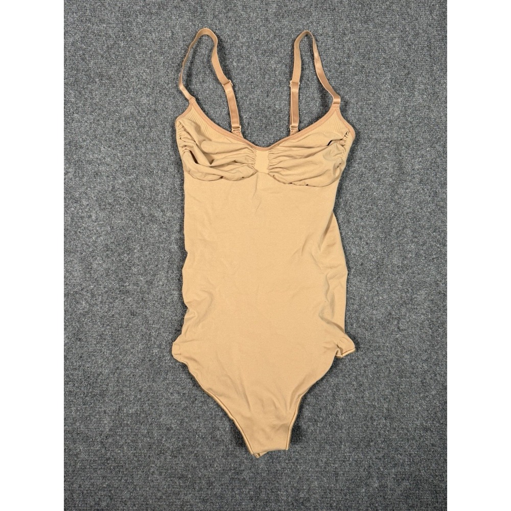 SKIMS Seamless Sculpt Thong Bodysuit Women's 2XL Nude Shape